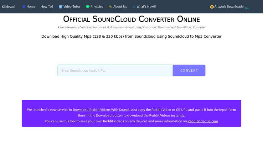 official soundcloud converter online
